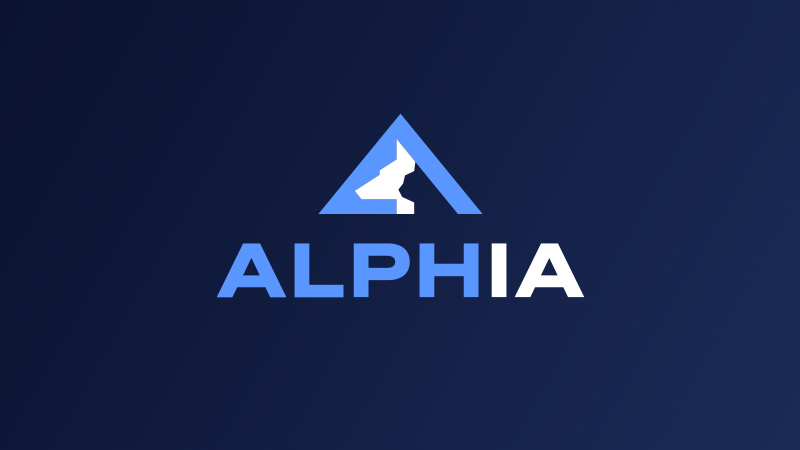 Alphia logo.