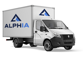 Alphia Delivery truck
